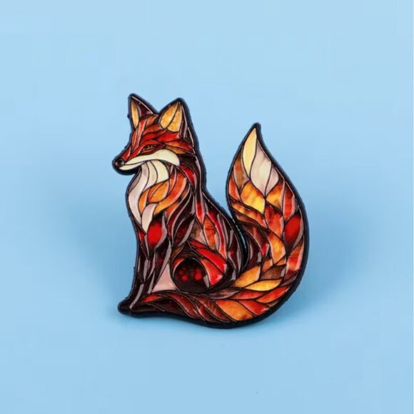 Source Unknown Accessories - 🍏50% OFF/3+...Colorful Fox Pin